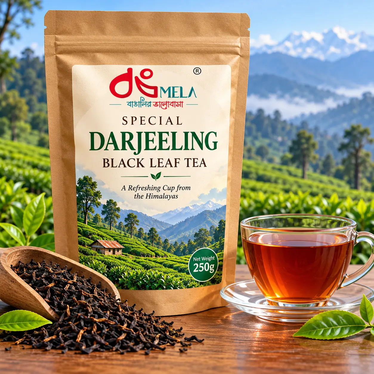 Special Darjeeling Black Leaf Tea 250g loose leaf tea